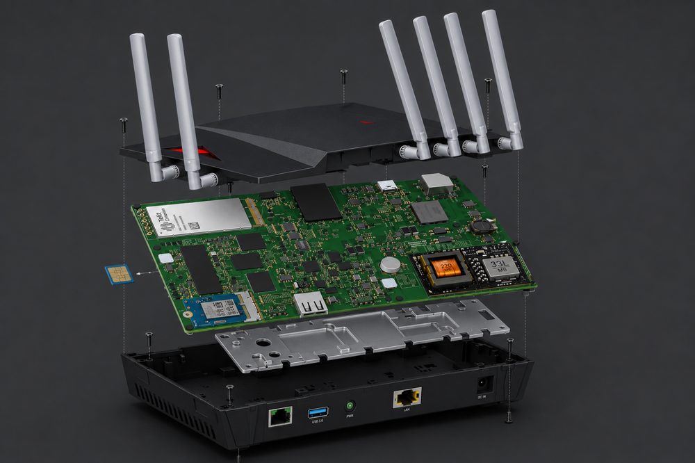 i.MX based router and gateway module